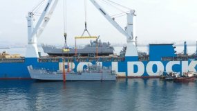 Anadolu Shipyard üretimi çıkarma gemileri, Katar’a doğru yola çıktı